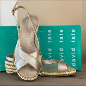 David Tate Mesh Espadrilles